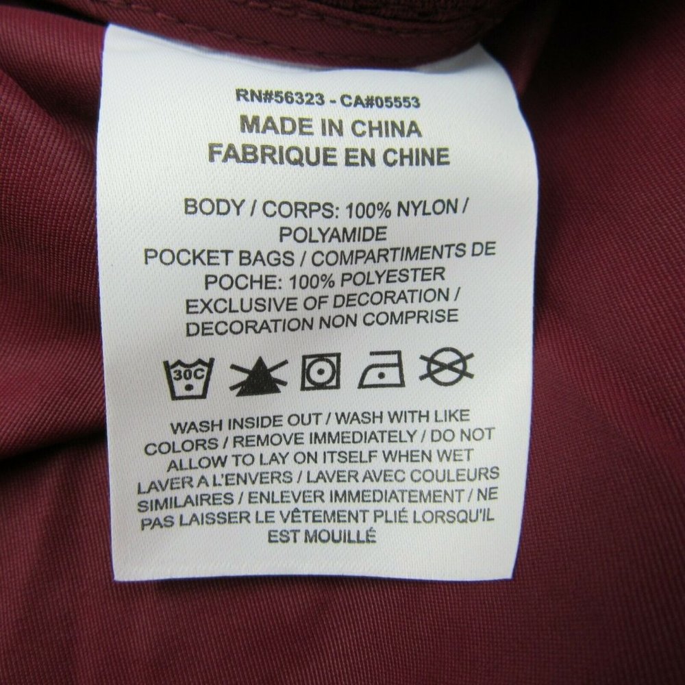 Nike ACG Woven Shorts Maroon Belted Size XL - Picture 9 of 9